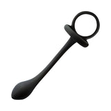 My Cockring Cockring With Weighed Buttplug Black
