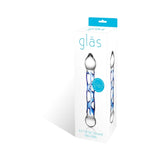 Glas 6.5in Full Tip Textured Glas Dildo