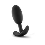 Blush Luxe Wearable Vibra Slim Plug Medium - Black