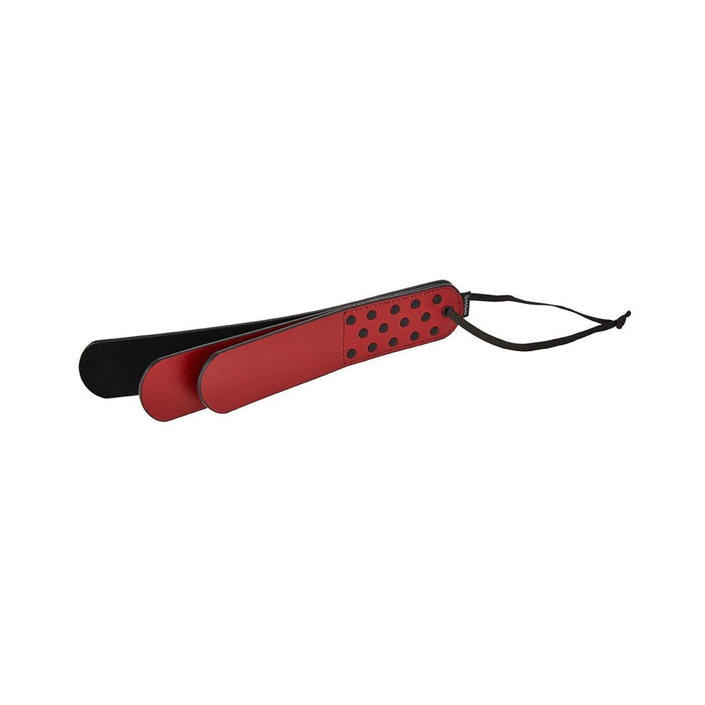 Sportsheets Saffron Layer Paddle Black Red