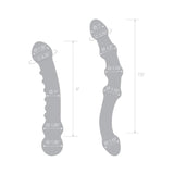 Double Pleasure Glass Dildo Set 2pc