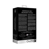 Ouch! - Bondage Belt Restraint System - Black