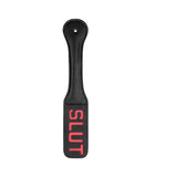 Ouch! Paddle - Slut - Black
