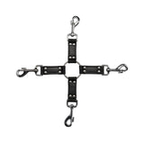Ouch! Pain - Saddle Leather 4-way Hogtie Cross