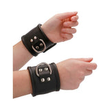 Ouch! Pain - Saddle Leather Asylum Hand-cuff With Padlock