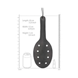 Ouch! Pain - Saddle Leather Paddle With 8 Holes