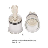 Pumped - Nipple Suction Sets Large - Rose