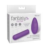 Fantasy for Her Rechargeable Remote Control Bullet - Purple