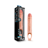 Performance Plus - 10 Inch Silicone Cock Sheath Penis Extender - Vanilla