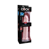 King Cock Triple Density 11 inches Dildo Beige