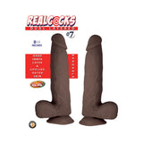 Realcocks Dual Layered #7 8.5in Dark Brown