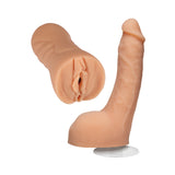 Signature Set - Leolulu - Leo Ultraskyn Pocket Pussy  & Lulu 8 Inch Ultraskyn Cock With Removable Va