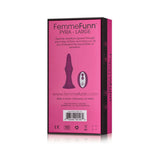 Femme Funn PYRA Plug Fuchsia Large