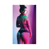 Vibes Not Your Bitch Bralette/panty L/xl Blk