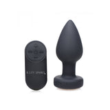 BOOTY SPARKS SILICONE LED PLUG VIBRATING MEDIUM