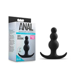 Blush Anal Adventures Beaded Plug - Black