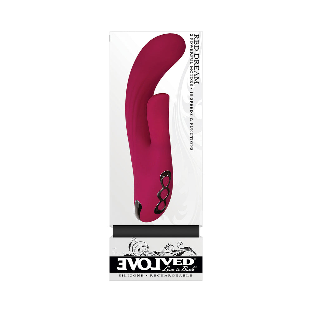 Evolved Red Dream Dual Stim - Burgundy