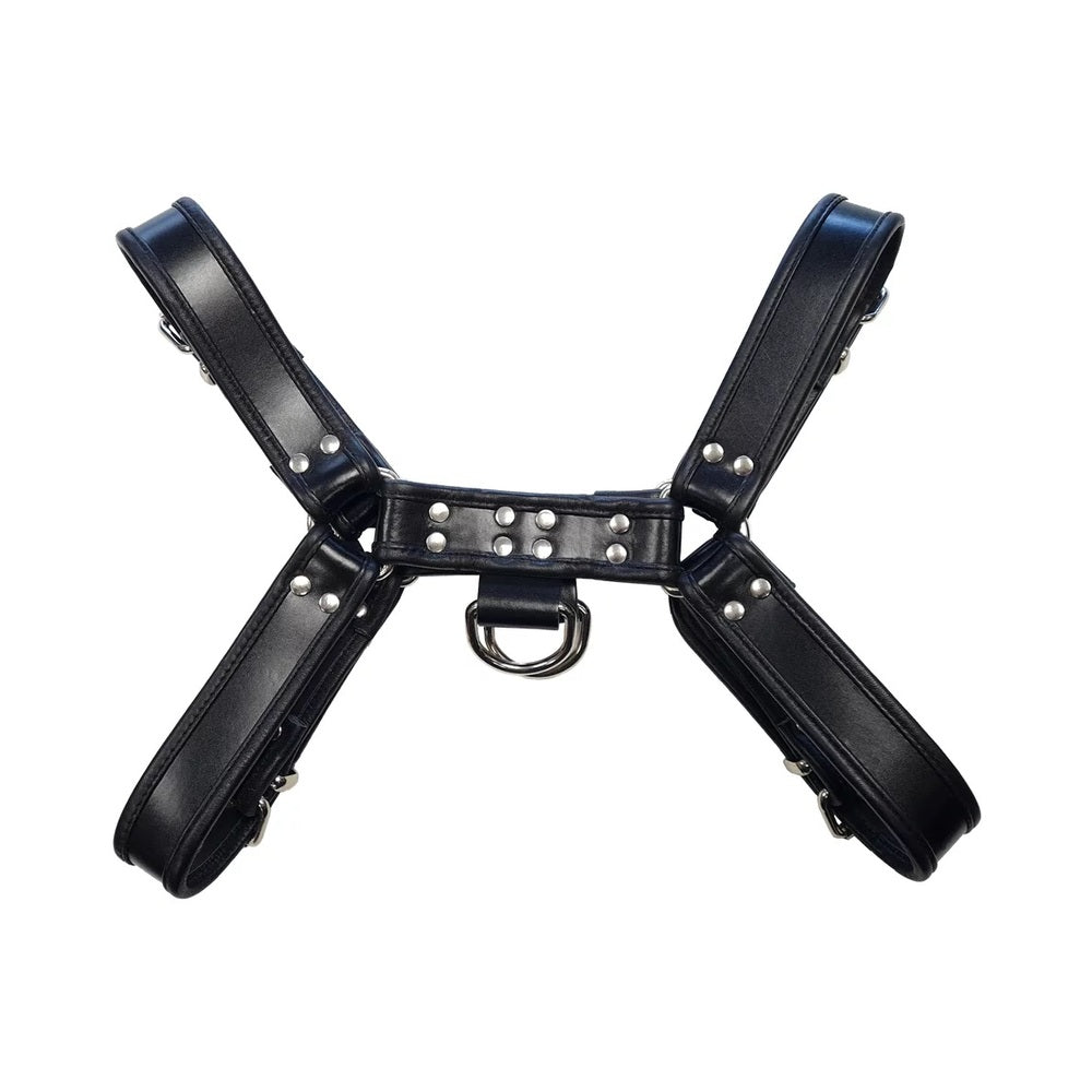 O.t.h Leather Harness - Black Size Extra Large