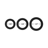 Forto F-61: 3 Piece C-ring Set 100% Silicone