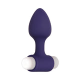 Evolved Dynamic Duo Anal Rechargeable - Purple/White