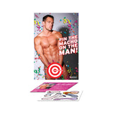 Bachelorette Party Favors Pin the Macho On the Man Game