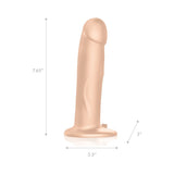 Pegasus 8" Realistic Dildo - Cream