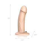 Pegasus 6.5" Realistic Dildo - Cream