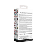 Ouch! Old School Tattoo Printed Breathable Ball Gag