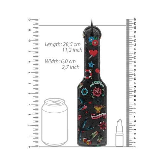 Ouch! Old School Tattoo Printed Paddle