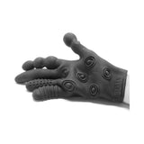 Fist It Silicone Stimulation Glove - Black