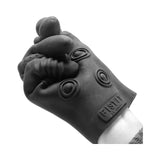 Fist It Silicone Stimulation Glove - Black