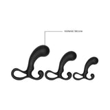 Sono 3-piece Prostate Stimulator Set - Black