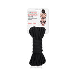 Lux Fetish Bondage Rope 33 Ft/10 M - Black