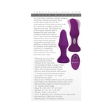 Zt Tunnel Teaser Rechargeable Silicone - Purple