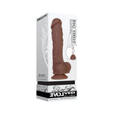 Evolved Big Shot Vibrating & Squirting Dong - Brown