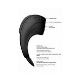 Shots Electroshock C Ring C Spot Massager Black