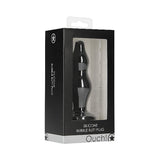 Ouch Bubble Butt Plug Black