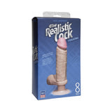 Vibro Realistic Dildo 8 inch - Beige