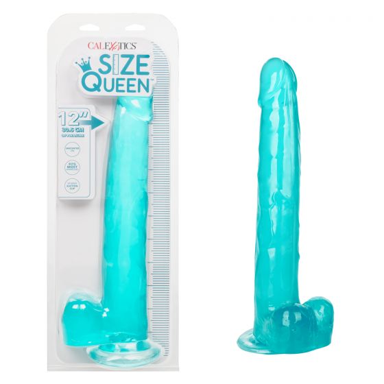 Size Queen 12 inch/30.5 Cm - Blue