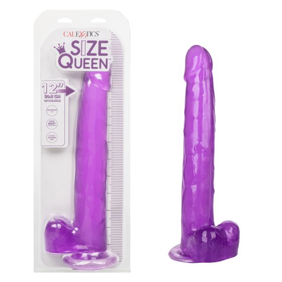 Size Queen 12 inch/30.5 Cm - Purple