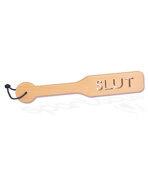 Spartacus Zelkova Wood Paddle - 37.5 cm Fuck Me