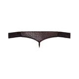 Male Power Cobra Micro V Thong S/M Black