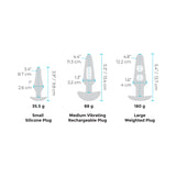 B-Vibe Anal Training Set - Black