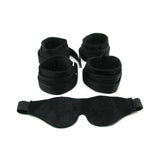 S&m Our First Bondage Kit Black