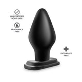 Blush Anal Adventures XXL Plug - Black