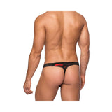 Male Power Kiss Me Micro Thong V Sheer Lips S/m