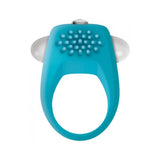 The Teal Tickler Vibrating Cock Ring