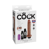 King Cock 7in Squirting Cock Tan
