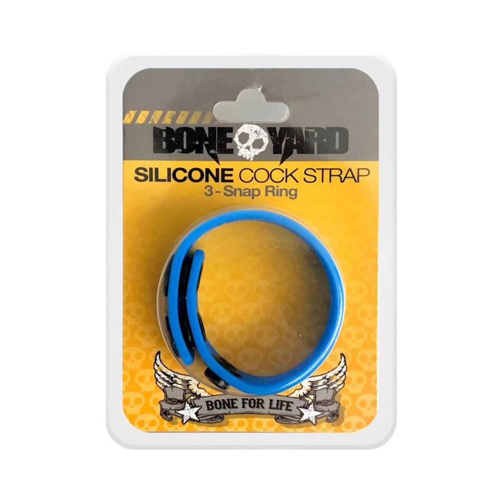 Boneyard Cock Strap - Blue