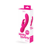 VeDO Kinky Bunny Plus Rechargeable Dual Vibe - Foxy Pink